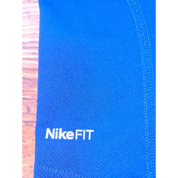 Nike Mens Blue Long Sleeve Dri-FIT Medium Training Shirt Medium - Picture 7 of 8